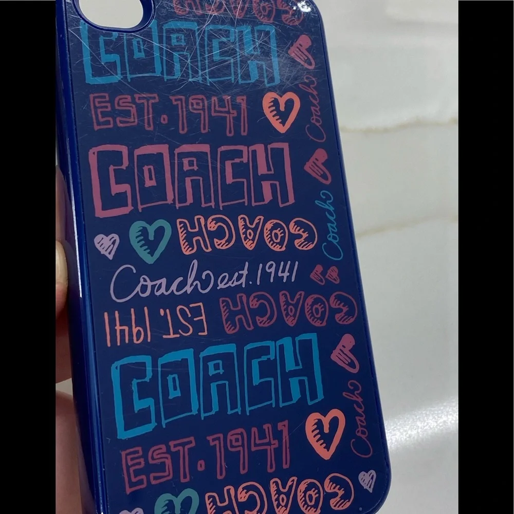 COACH IPHONE 4/4S CASE